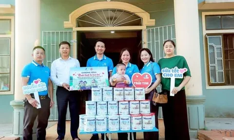 Juno Milk lan tỏa hành trình từ trái tim tại Trung tâm Công tác Xã hội Đô Lương, Nghệ An - Trao tặng quỹ nguồn sữa hạnh phúc trị giá 83 triệu đồng đến trẻ em khó khăn