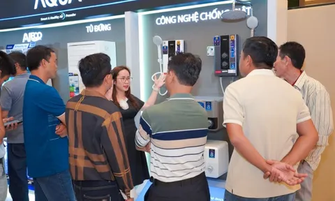 Lý do máy nước nóng AQUA tăng tốc thị phần trong 4 tháng đầu năm 