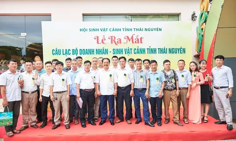CLB Doanh nhân Sinh Vật Cảnh tỉnh là lòng cốt trong phát triển tổ chức hội và phong trào sinh vật cảnh ở Thái Nguyên