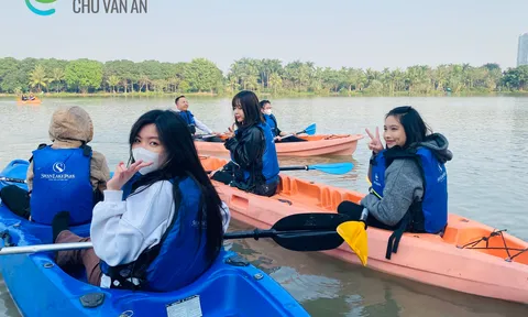 Đại học ECOUNI tổ chức cho sinh viên K17 tham gia hoạt động ngoại khóa