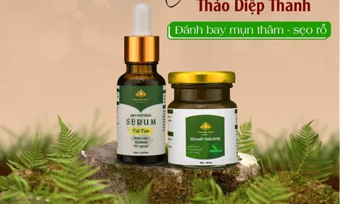 Bộ sản phẩm Thảo Diệp Thanh - Trợ thủ đắc lực trị mụn và sẹo