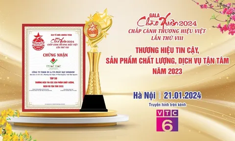Chương trình “Gala Chào Xuân 2024 – Chắp cánh Thương hiệu Việt, vinh danh Thương hiệu tin cậy, sản phẩm chất lượng, dịch vụ tận tâm” lần thứ VIII
