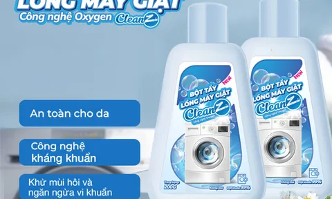 Bột tẩy lồng máy giặt CleanZ - Đột phá Top 1 bán chạy trên sàn TMĐT