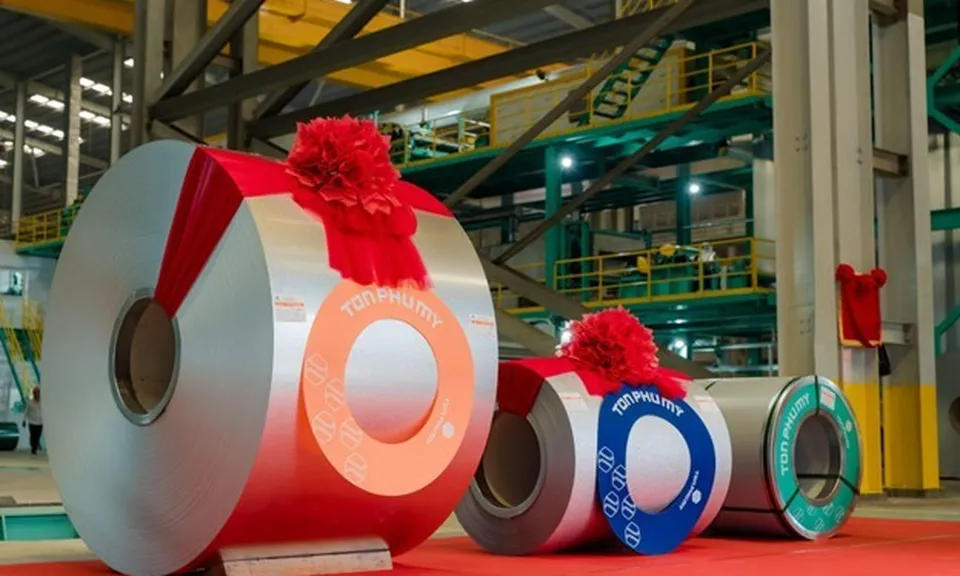 Tổng công ty Thép Việt Nam và Thiên Á Group khánh thành nhà máy Tôn Phú Mỹ